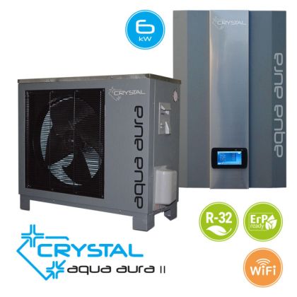 Инверторна термопомпа въздух-вода Crystal Aqua Aura II 