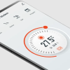 Aruna 300S Wi-Fi смарт стаен термостат (бял/черен)